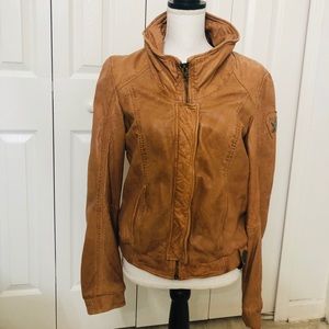 TIGHA Leather Jacket 🧡🔥😻